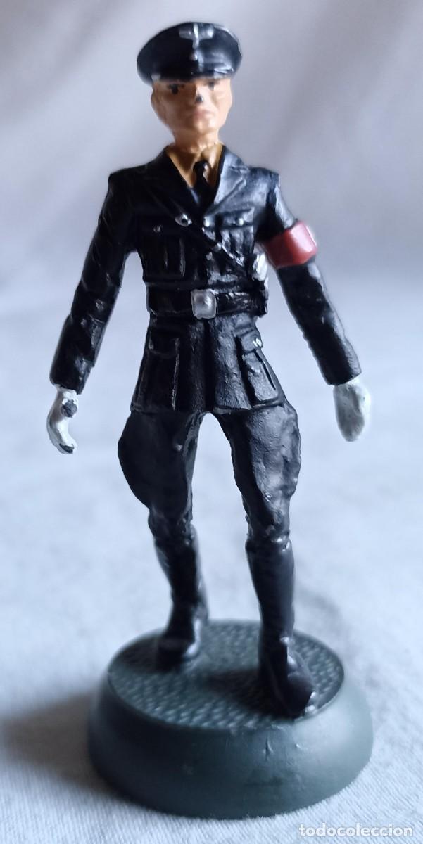 Militaria: Soldado de plomo Oficial de las SS alem&aacute;n (III Reich Hitler- Nazi- Alemania) WWII