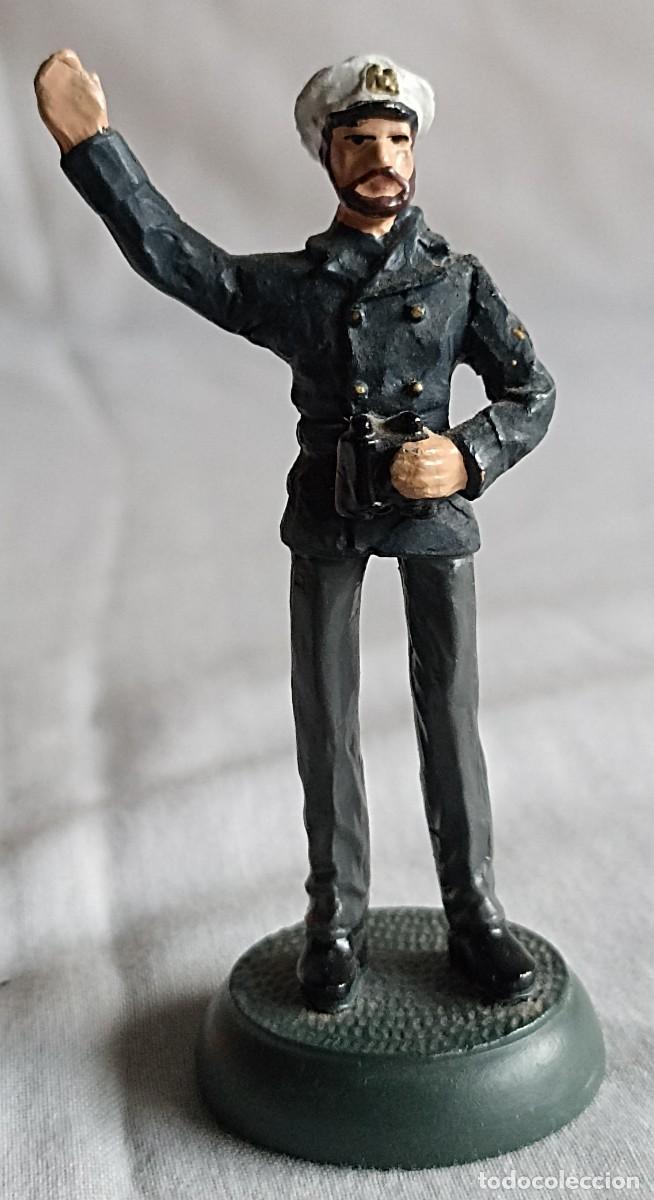 Militaria: Oficial de la Kriegsmarine, soldado de plomo alem&aacute;n (III Reich Hitler- Nazi- Alemania) WWII