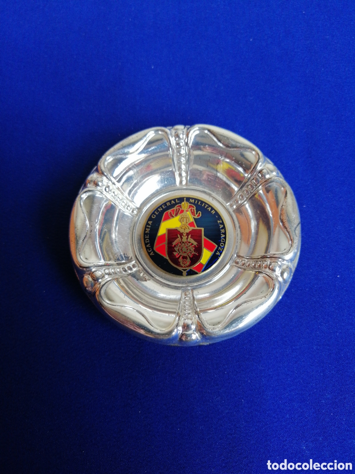 Militaria: ACADEMIA GENERAL MILITAR ZARAGOZA PLATO PEQUE&Ntilde;O DECORATIVO