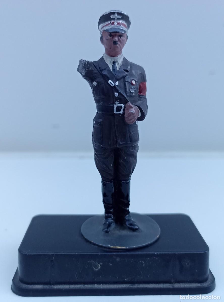 Militaria: Soldado de plomo alem&aacute;n, figura Adolf Hitler (III Reich Hitler- Nazi- Alemania) WWII