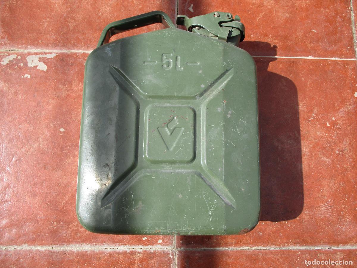 Militaria: Contedor gasolina militar