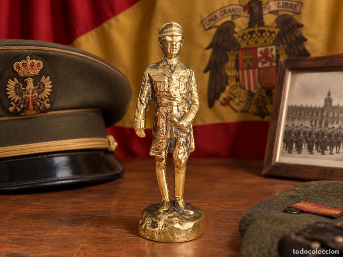 Militaria: FIGURA BRONCE GENERALISIMO FRANCISCO FRANCO