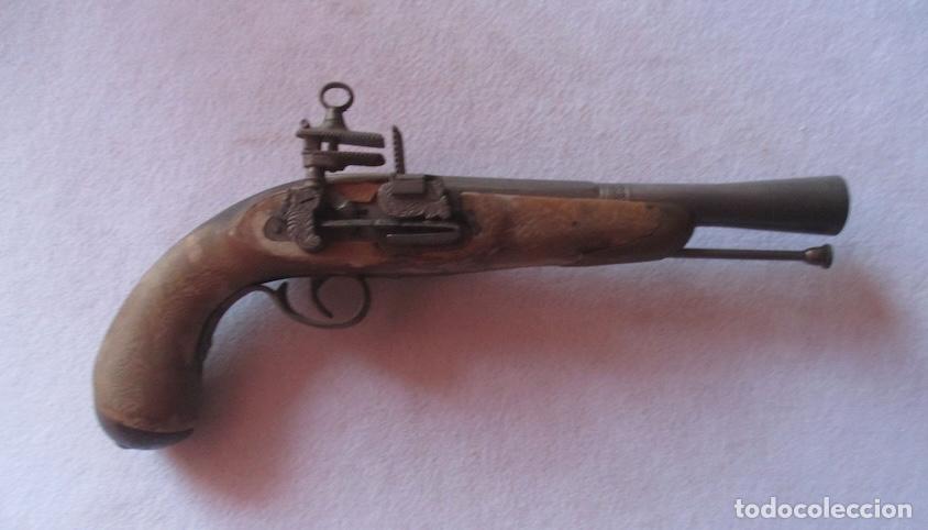 Militaria: PISTOLA DE CHISPA - REPLICA