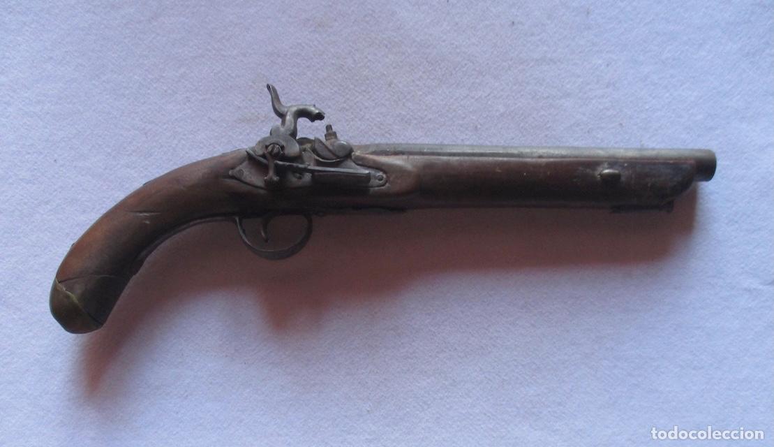 Militaria: PISTOLA DE CHISPA - REPLICA