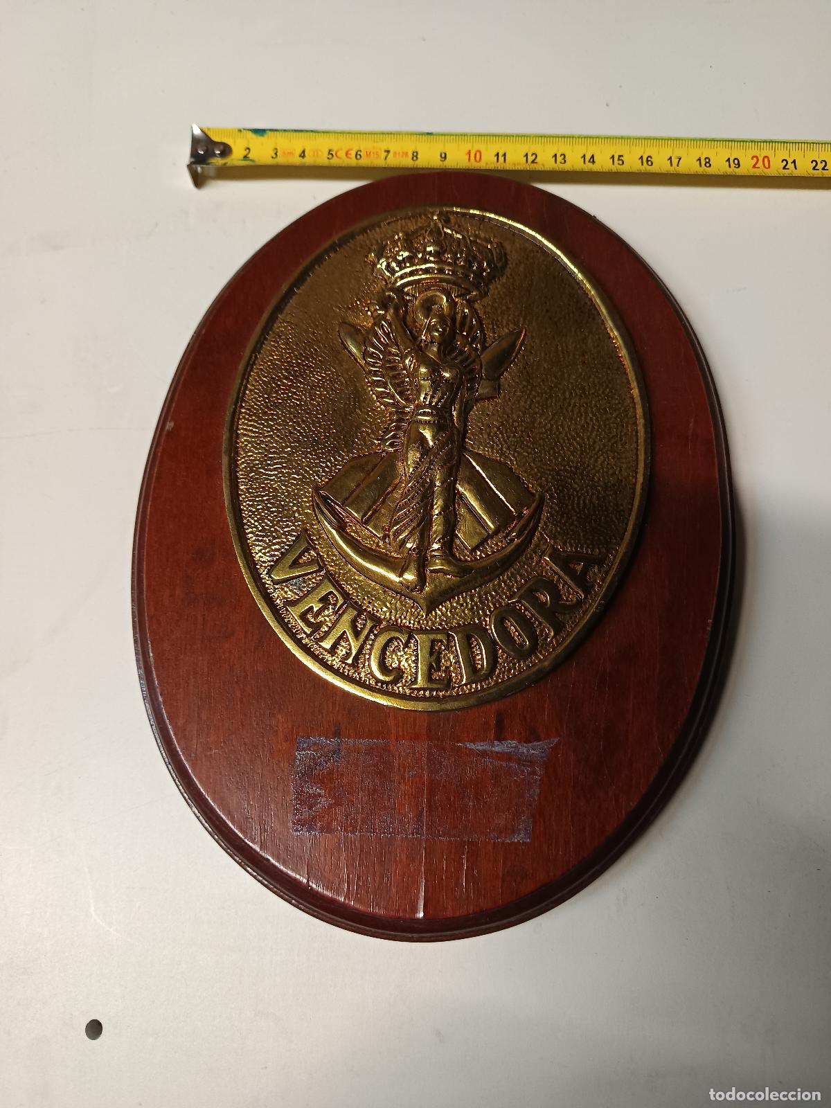 Militaria: METOPA MARINA VENCEDORA ARMADA ESPA&Ntilde;OLA, BRONCE