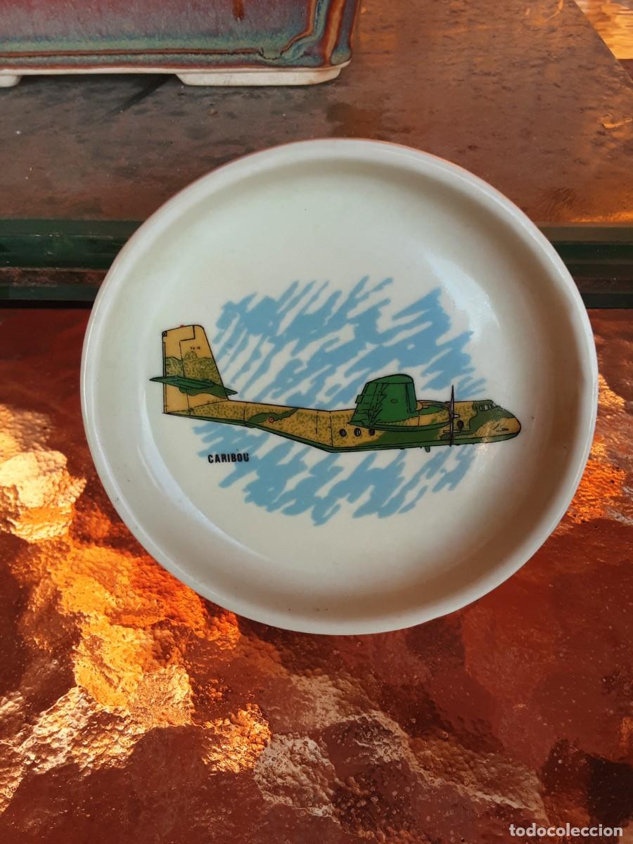 Militaria: Cenicero T.9/DHC-4A Caribou Ala 37 (Base Villanubla) Ej&eacute;rcito del Aire - Principios 80