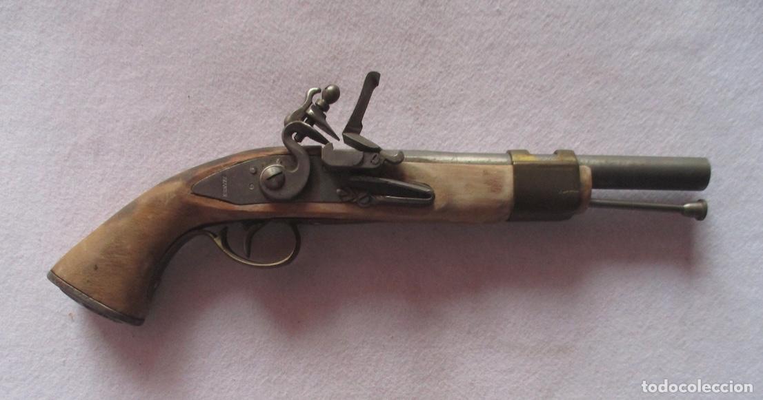 Militaria: PISTOLA DE CHISPA BRANDER - REPLICA