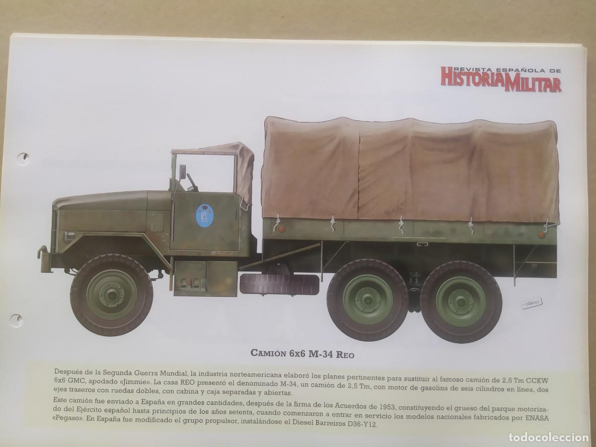 Militaria: CAMI&Oacute;N 6X6 M-34 REO...
