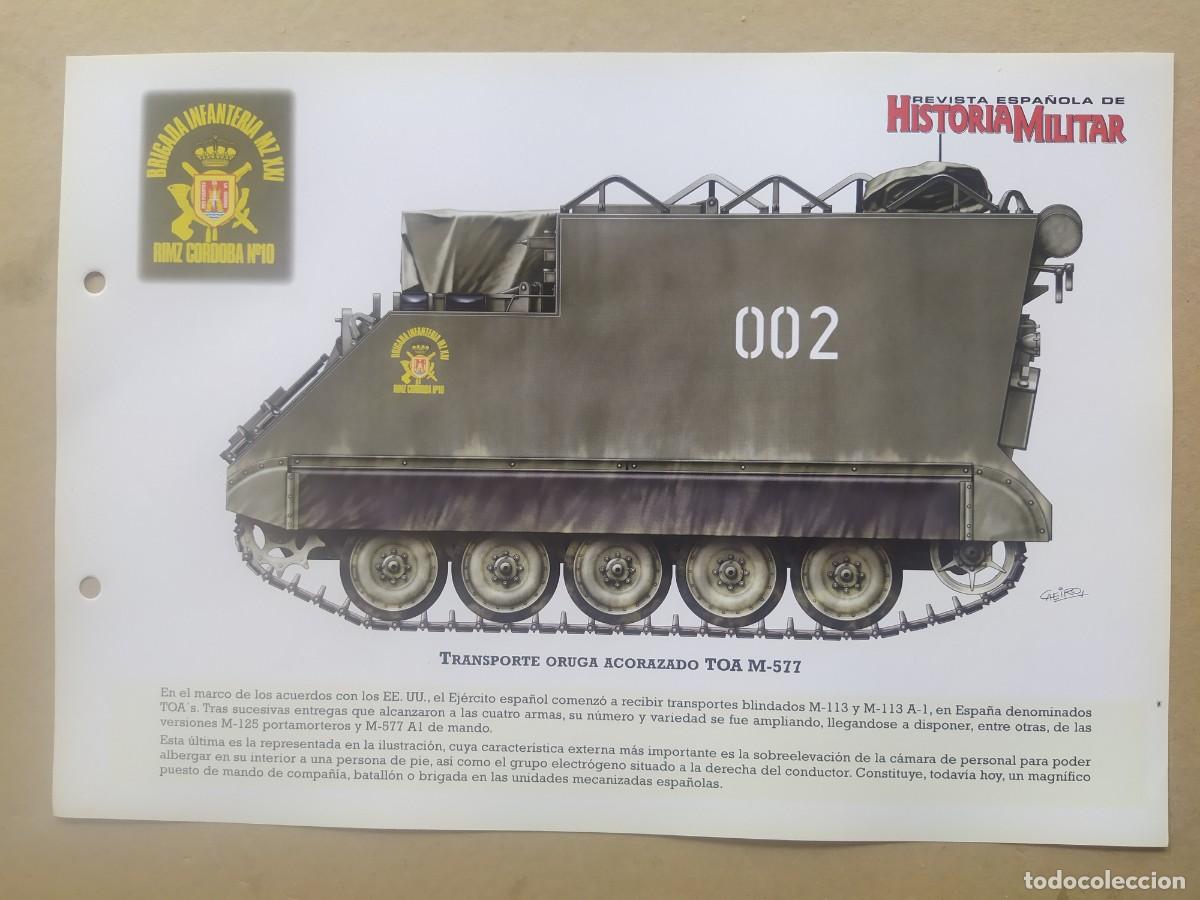 Militaria: TRANSPORTE ORUGA ACORAZADO TOA M-577