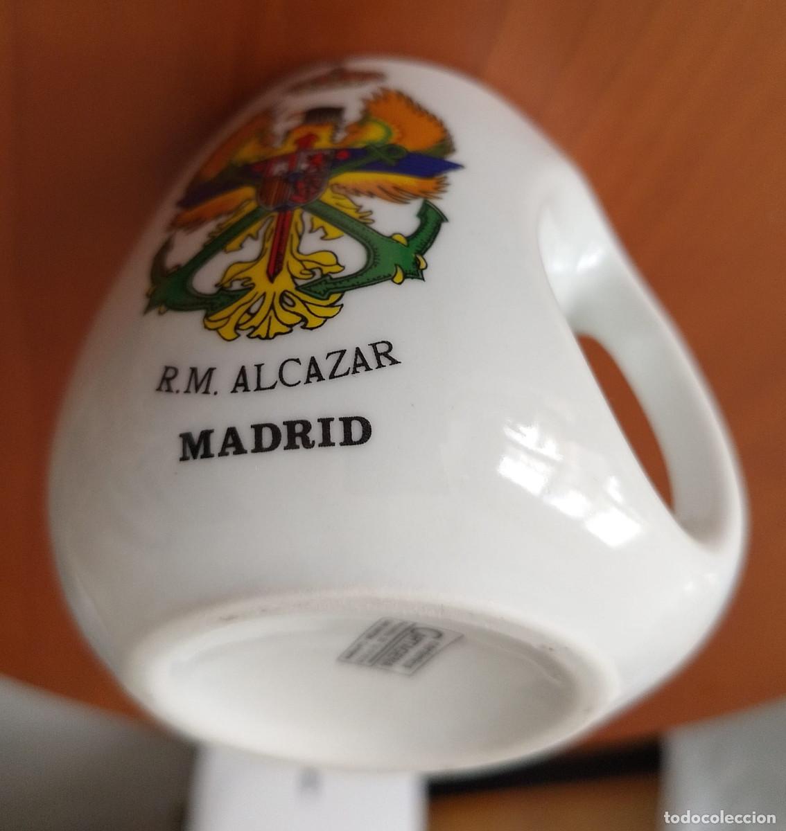 Militaria: JARRA DE CERAMICA CARTAGENA - R. M. ALCAZAR - MADRID - 10X10 - BOCA 6,5