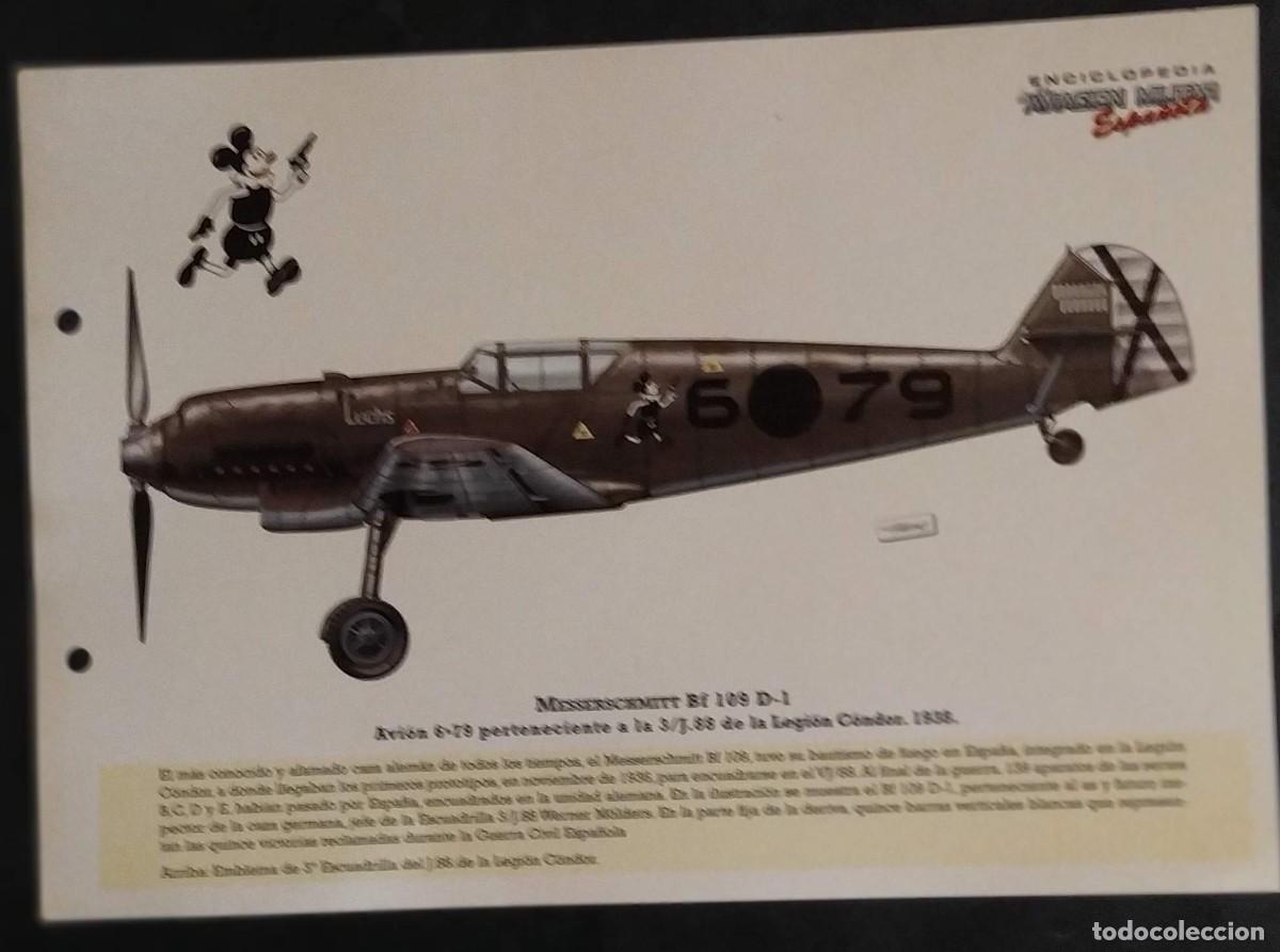 Militaria: MESSERSCHMITT BF.109 D-1. EN BUEN ESTADO