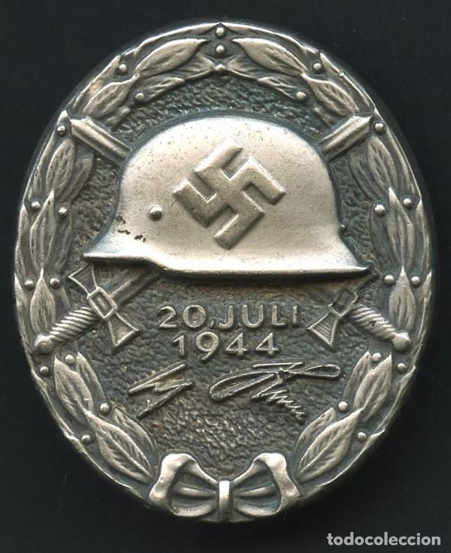 Militaria: ALEMANIA, R&Eacute;PLICA CONDECORACI&Oacute;N MILITAR, HERIDOS 20 JULIO 1944