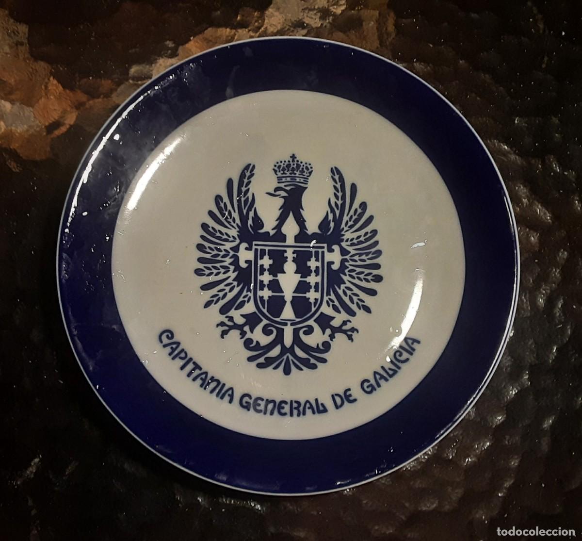 Militaria: Plaro Capitan&iacute;a General de Galicia, Sargadelos, mediados a&ntilde;os 80