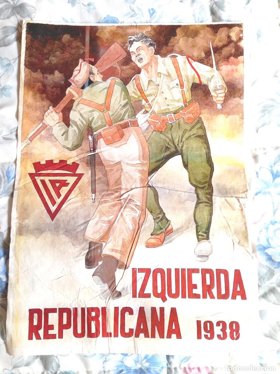 Militaria: Poster de la Izquierda Republicana