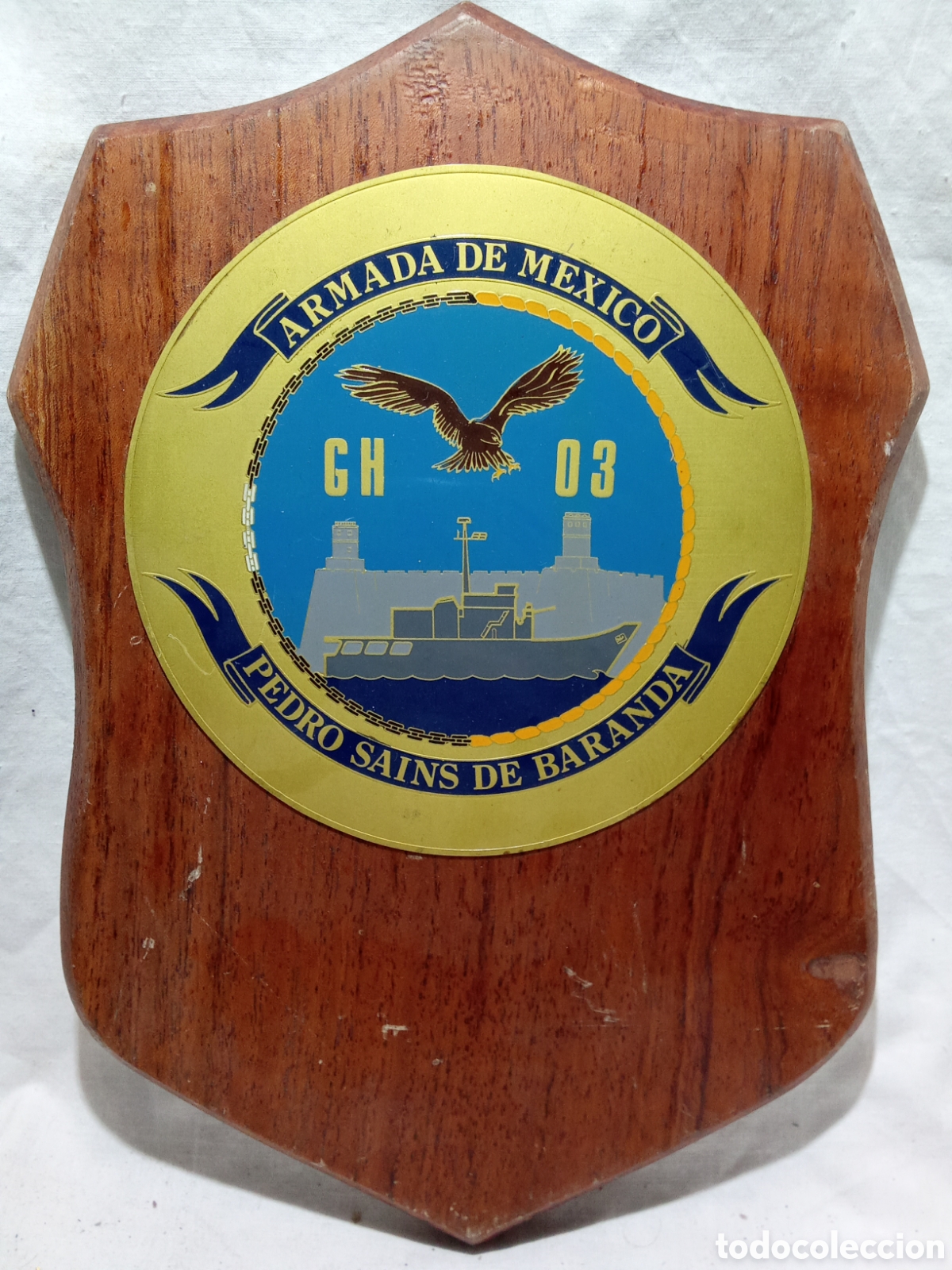 Militaria: METOPA ARMADA DE M&Eacute;XICO PEDRO SAINS DE BARANDA