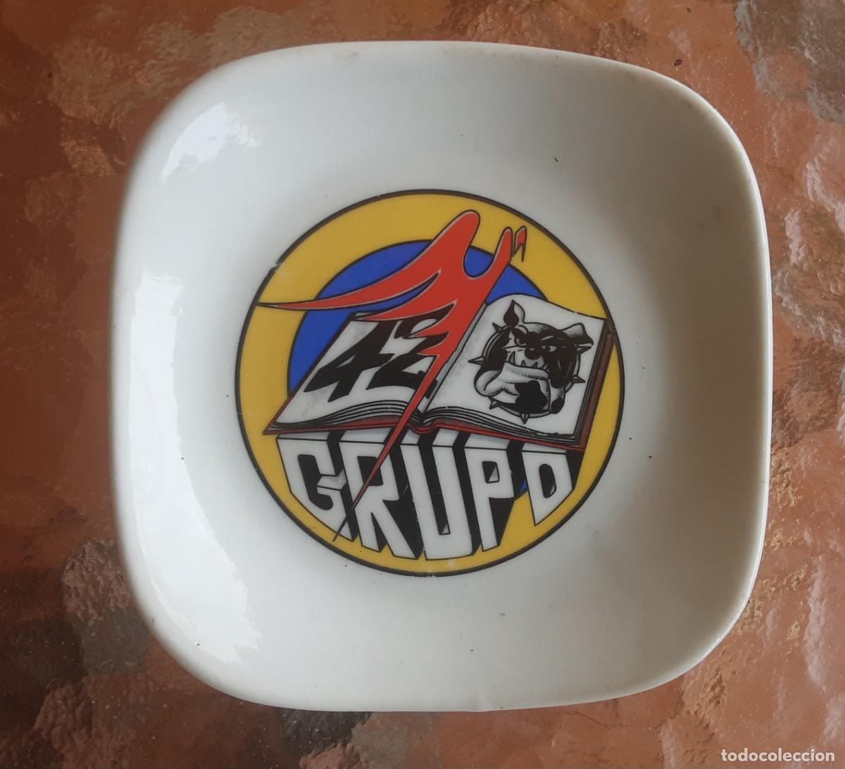 Militaria: Cenicero 42 Grupo (Base Getafe) Ej&eacute;rcito del Aire - Principios 80