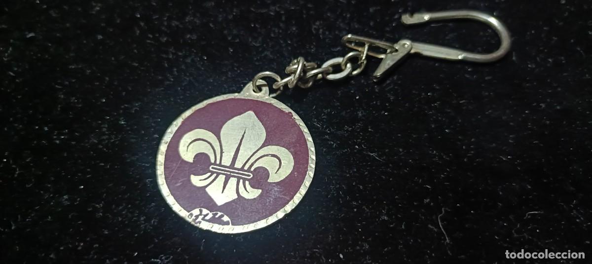 Militaria: Antiguo llavero de los boy scout