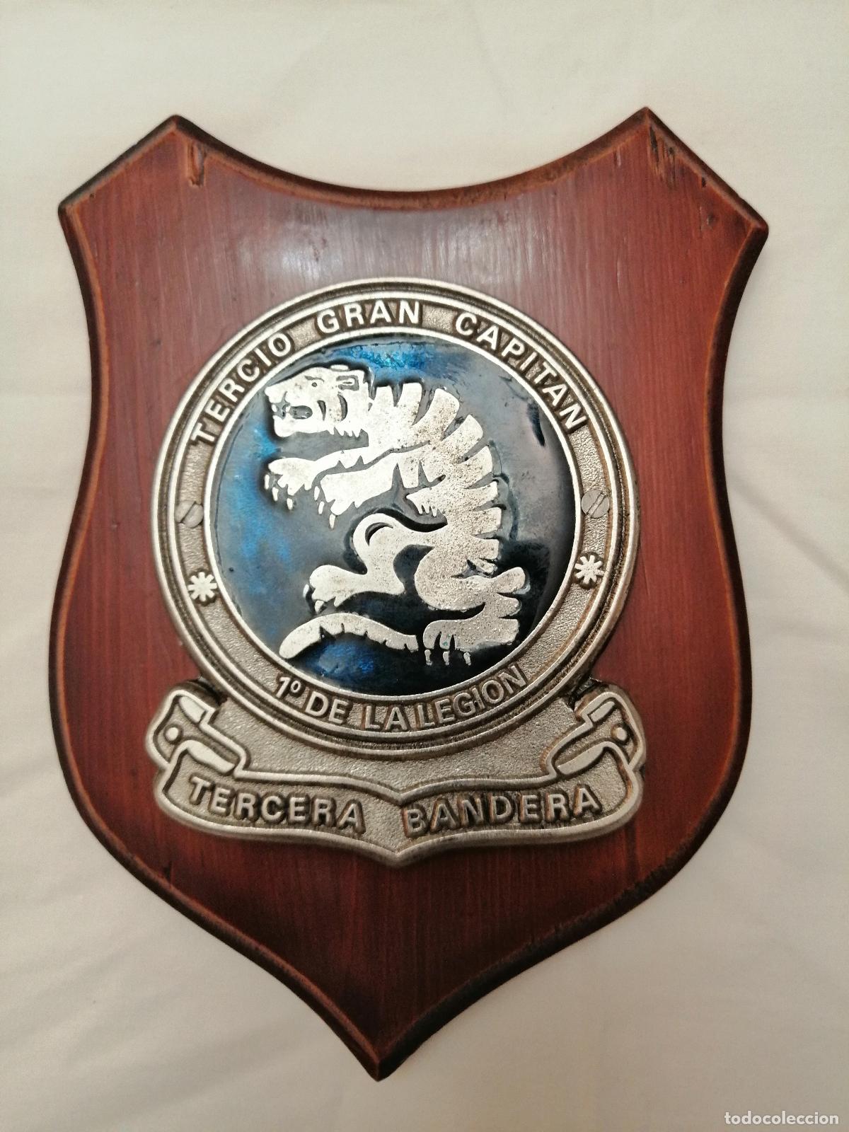 Militaria: Metopa 3&ordf; Bandera Tercio Gran Capit&aacute;n