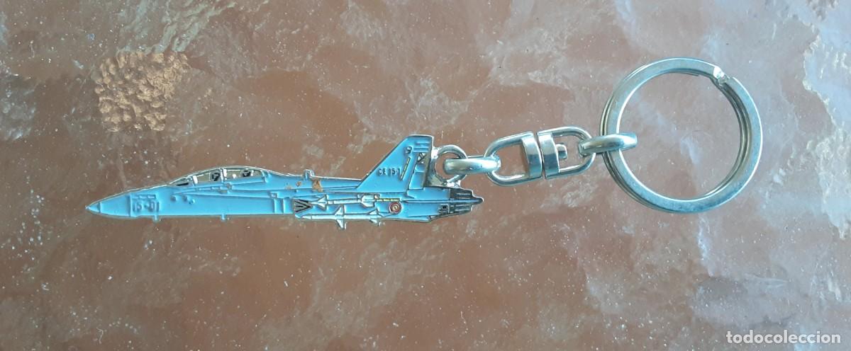 Militaria: Llavero F-18 Ej&eacute;rcito del Aire a&ntilde;os 2000