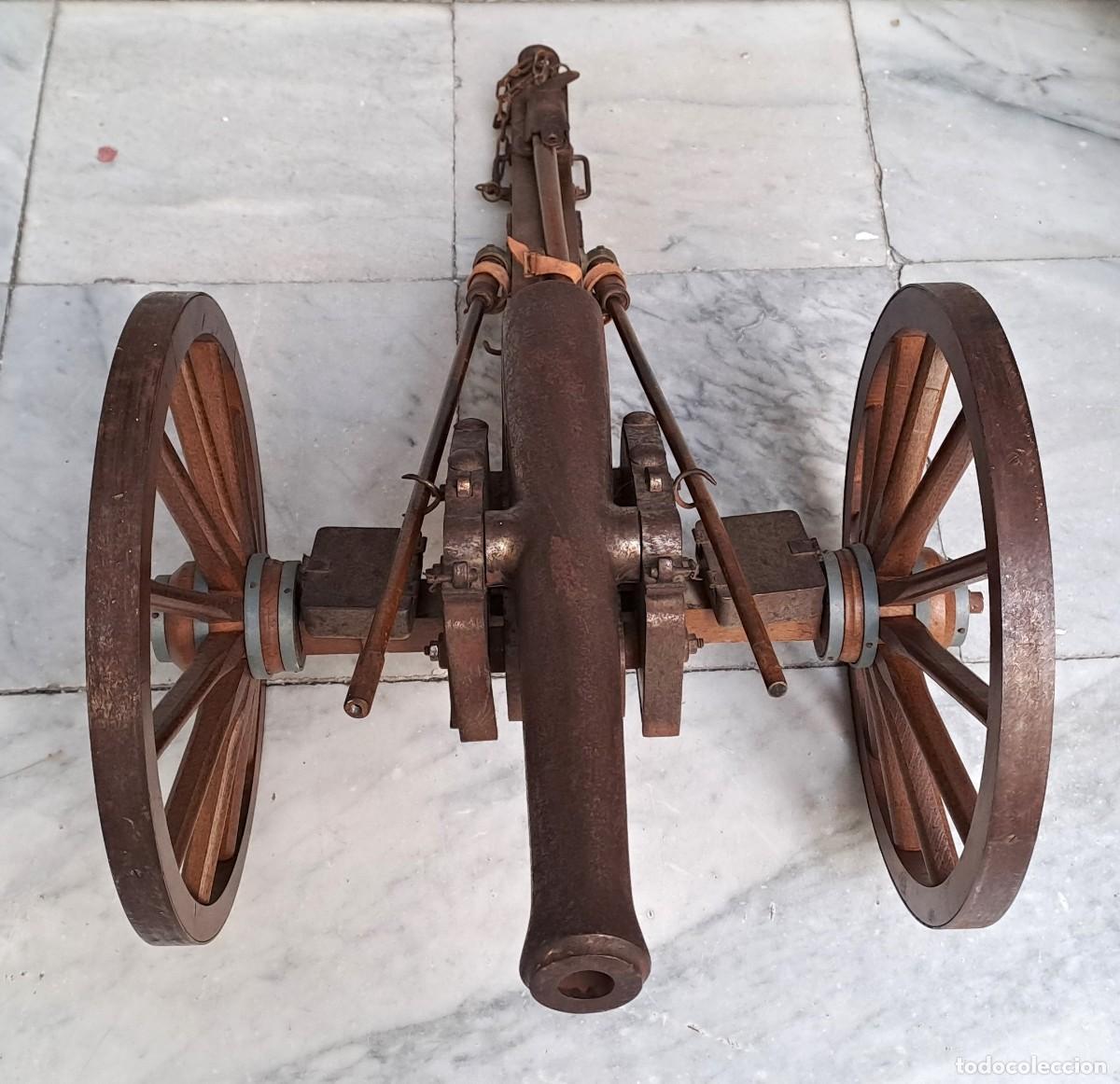 Militaria: MODELO GRANDE DE REPLICA DE CA&Ntilde;ON DE AVANCARGA POSIBLEMENTE DE JUKAR MEDIADOS DEL SIGLO XX. CA&Ntilde;ON-01