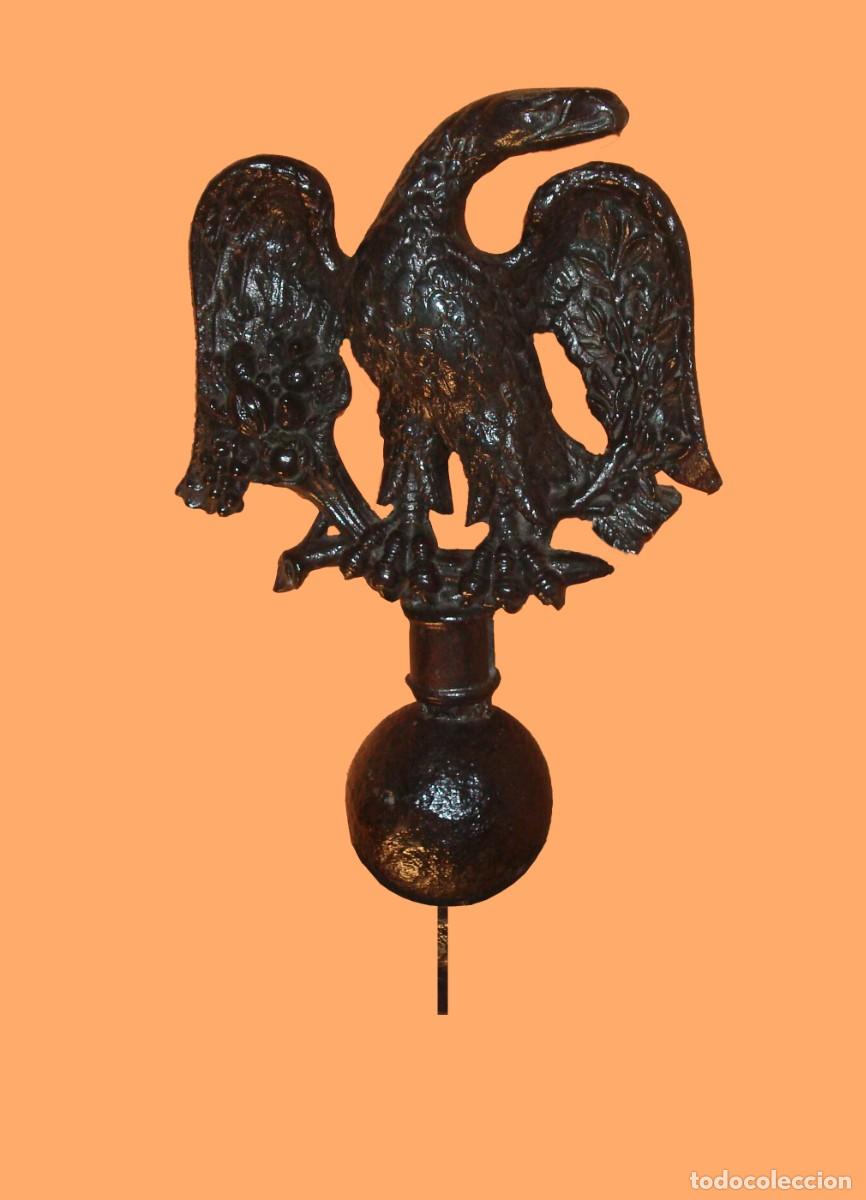 Militaria: &Aacute;guila de Hierro Real F&aacute;brica de Artiller&iacute;a de Sevilla S XVIII