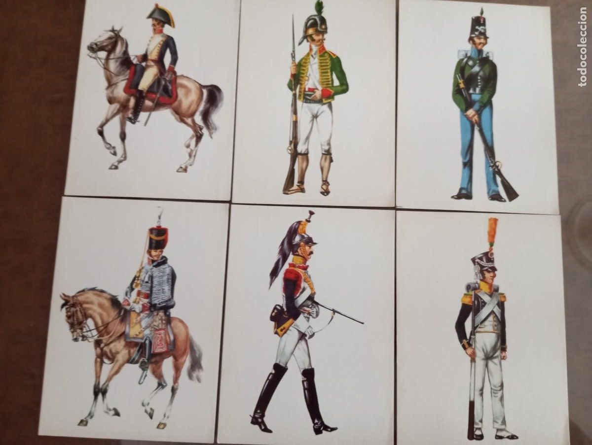 Military Antiques: CONJUNTO DE L&Aacute;MINAS DE LA GUERRA DE LA INDEPENDENCIA