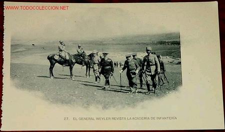 Militaria: ANTIGUA POSTAL EJERCITO ESPA&Ntilde;OL 1908 APROXIMADAMENTE - Foto 1