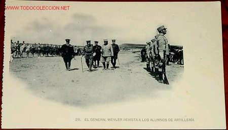 Militaria: ANTIGUA POSTAL EJERCITO ESPA&Ntilde;OL 1908 APROXIMADAMENTE - Foto 1
