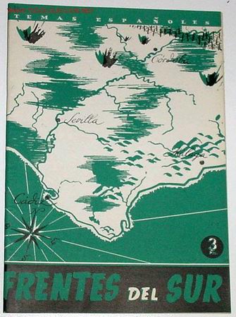 Military Antiques: FRENTES DEL SUR - FRANCISCO NARBONA  - TEMAS ESPA&Ntilde;OLES - A&Ntilde;OS 50