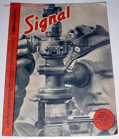 Military Antiques: ANTIGUA REVISTA ALEMANA SIGNAL - n&ordm; 14 - 2&ordm; numero julio 1942