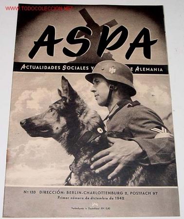 Military Antiques: ANTIGUA REVISTA ASPA 1&ordm; DICIEMBRE 1942 - EN ESPA&Ntilde;OL - II GUERRA MUNDIAL - RELACIONES DE ESPA&Ntilde;A CON A