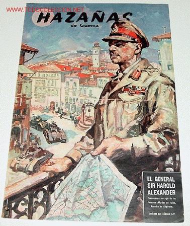 Military Antiques: ANTIGUA REVISTA HAZA&Ntilde;AS DE GUERRA - S.W.P. 52 - CONSTA DE 15 PAGINAS - A&Ntilde;OS 40 - MIDE 37 X 24 CMS..