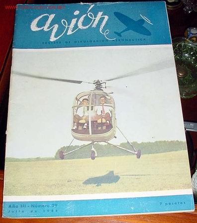 Military Antiques: AVION - Revista de Divulgacion Aeronautica. A&ntilde;o 3. n&ordm; 29 - 1948 - Aviacion Aeronautica Revista - MUC