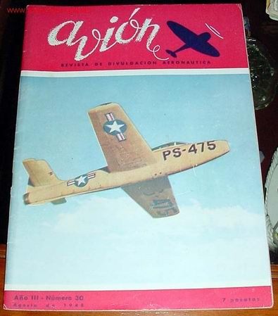 Military Antiques: AVION - Revista de Divulgacion Aeronautica. A&ntilde;o 3. n&ordm; 30 - 1948 - Aviacion Aeronautica Revista - MUC