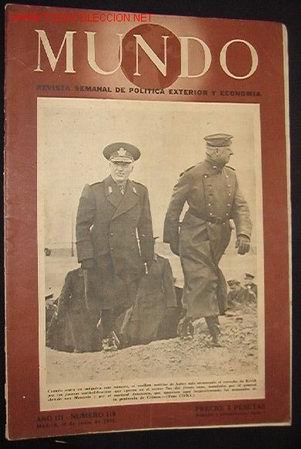 Military Antiques: Revista Mundo 14-julio 1942