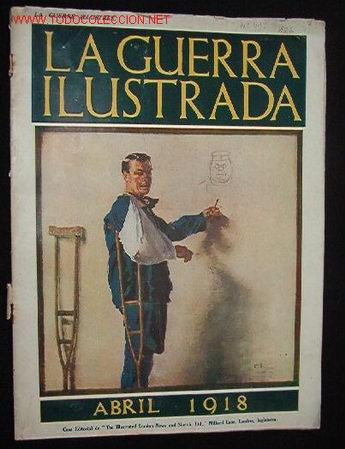 Military Antiques: Revista, La Guerra Ilustrada, muchas fotos