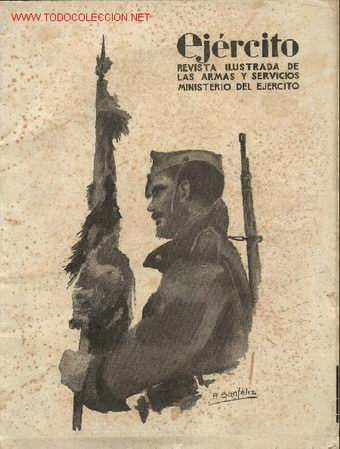 Military Antiques: Ejercito. Revista ilustrada de las Armas y Servicios. N&ordm; 224, de 1958. Guerra de monta&ntilde;a en Corea