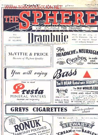 Military Antiques: Revista THE SPHERE. 5 de septiembre de 1942.
