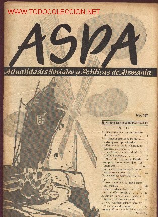 Military Antiques: Revista alemana ASPA. n&ordm; 107, 19-XII-1941.Actualidades semanales alemanas.
