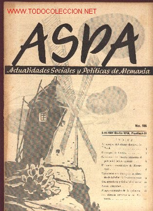 Military Antiques: Revista alemana ASPA. n&ordm; 107, 19-XII-1941.Actualidades semanales alemanas.