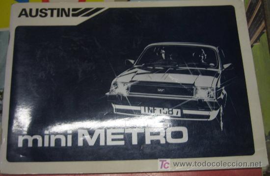 Militaria: AUSTIN MiniMetro 1982, 71 p&aacute;ginas