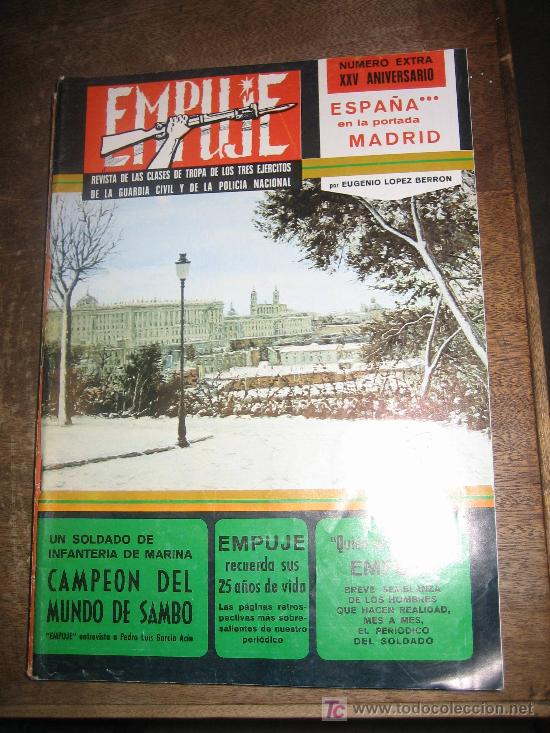 Military Antiques: Revista Empuje, n&ordm; extra 25 aniversario