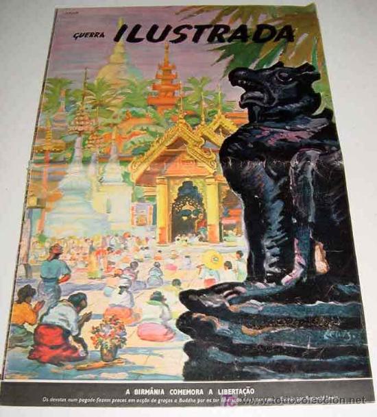 Militaria: A GUERRA ILUSTRADA - Revista de propaganda aliada II Guerra Mundial - Editada posiblemente en Inglat
