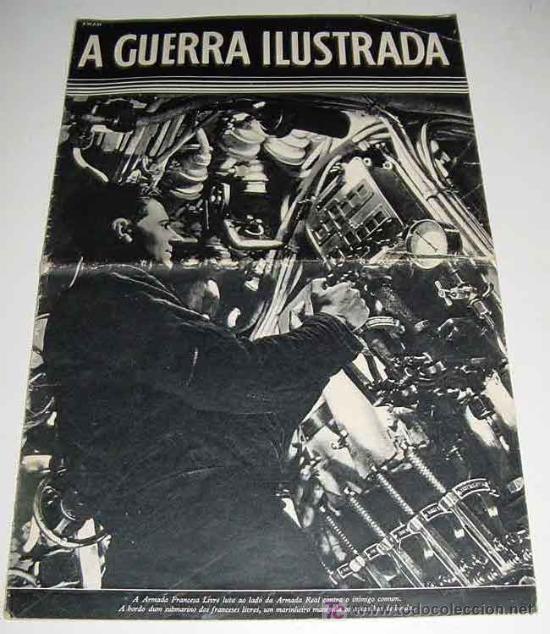 Militaria: A GUERRA ILUSTRADA - Revista de propaganda aliada II Guerra Mundial - Editada posiblemente en Inglat