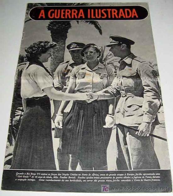 Militaria: A GUERRA ILUSTRADA - Revista de propaganda aliada II Guerra Mundial - Editada posiblemente en Inglat