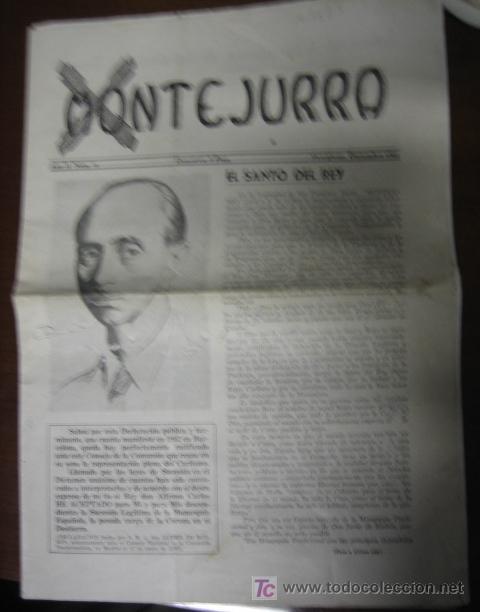 Militaria: Revista MONTEJURRA, diciembre de 1961