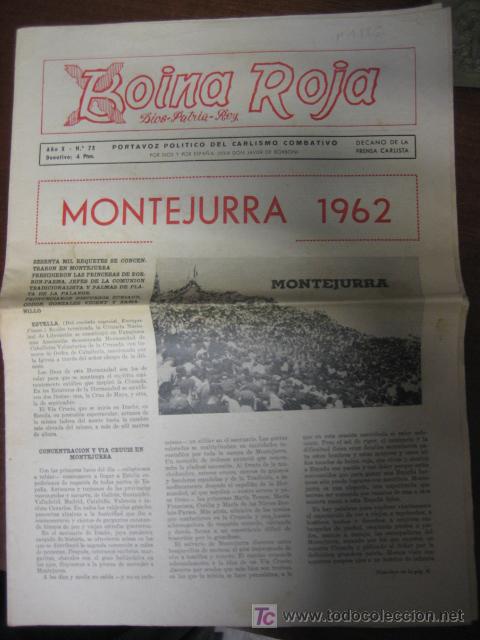 Military Antiques: Revista Boina Roja, 1962, Carlista