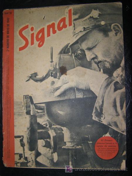 Military Antiques: 36. Revista alemana Signal, 2&ordf; Guerra Mundial.  2&ordm; n&uacute;mero de mayo de  1942.