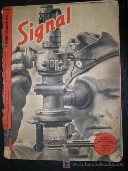 Military Antiques: 37. Revista alemana Signal, 2&ordf; Guerra Mundial.  2&ordm; n&uacute;mero de julio de  1942.