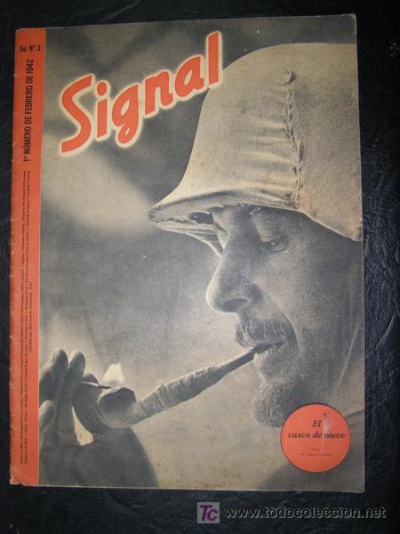 Military Antiques: 38. Revista alemana Signal, 2&ordf; Guerra Mundial.  1&ordm; n&uacute;mero de febrero de  1942.